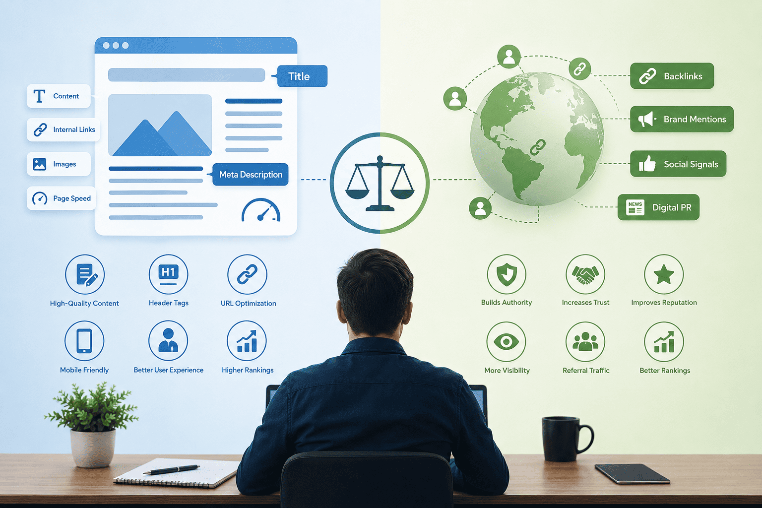 On-Page SEO vs Off-Page SEO