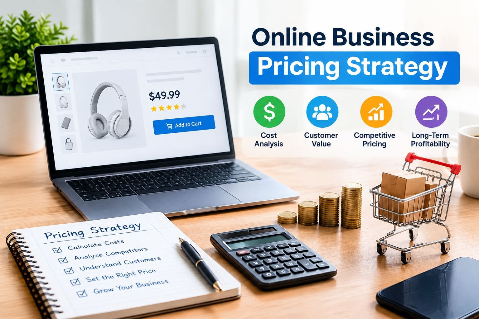 Online Business Pricing Strategy